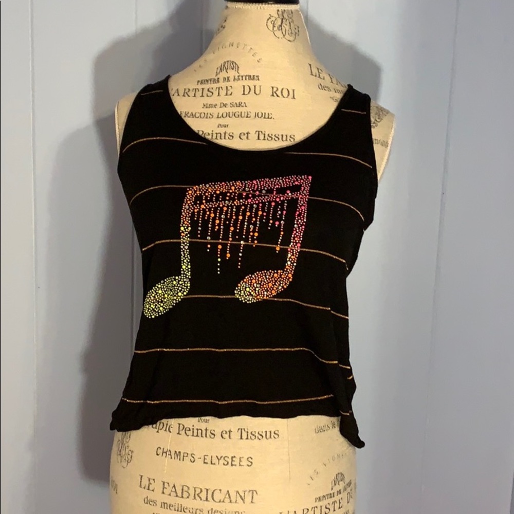 Music crop top